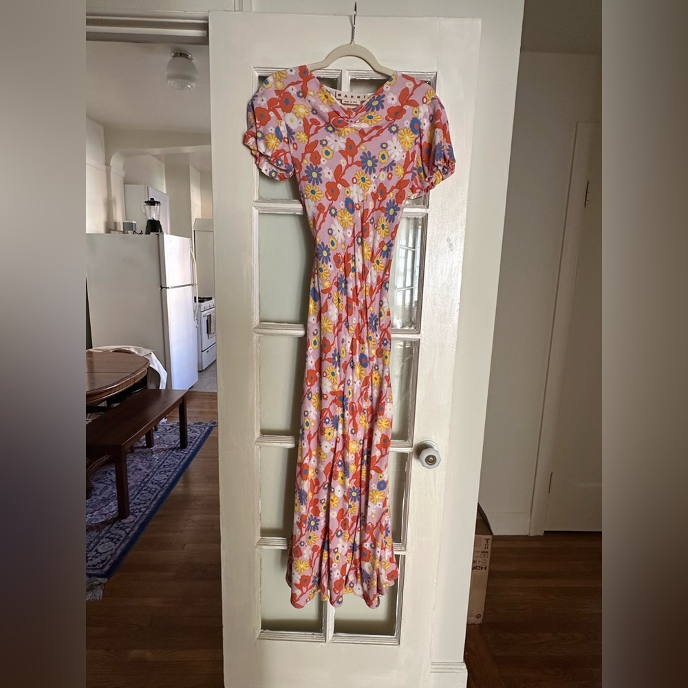 Marni Bias Cut Midi/Maxi Dress